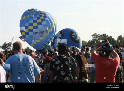 The Great Forest Park Balloon Race 2022 The Annual Event Is Held At Forest Park St Louis