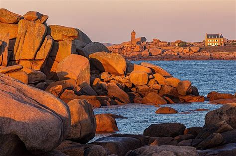 View From The Pink Granite Boulders Of License Image 13831281