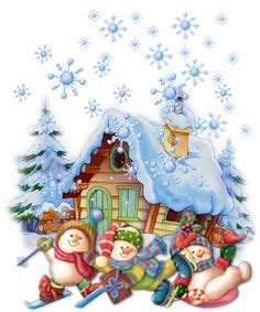 christmas scenes clipart 17 free Cliparts | Download images on ...