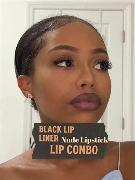 Black Lip Liner X Nude Lipstick Lip Combo Gallery Posted By Tianakori Lemon8