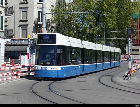 Vbz Be Unterwegs Auf Der Linie In Z Rich Am