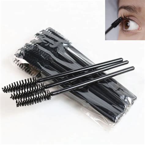 Disposable Eyelash Brush Mascara Applicator Eyes Makeup Wands 100pcslotmakeup Wandsdisposable