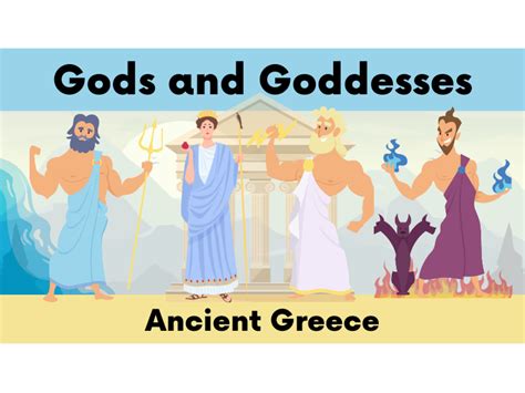 Ancient Greece Ancient Greek Gods And Goddesses Worksheet Teaching