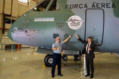 Kc Embraer E Fab Celebram Recebimento Do Certificado De Tipo