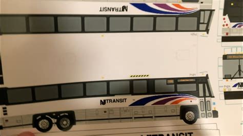 4 New Paper Njtransit Buses Added To My Collection Youtube