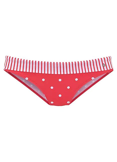 Red Audrey Polka Dot Bikini Briefs By S Oliver Swimwear365