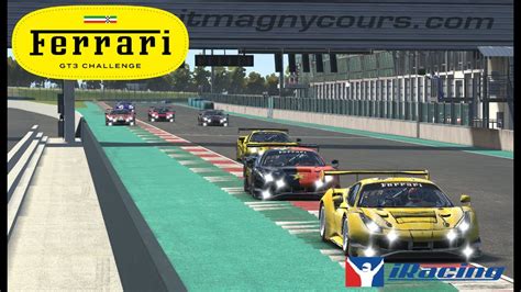 IRacing Ferrari GT3 Challenge Magny Cours 23S2WK4 YouTube