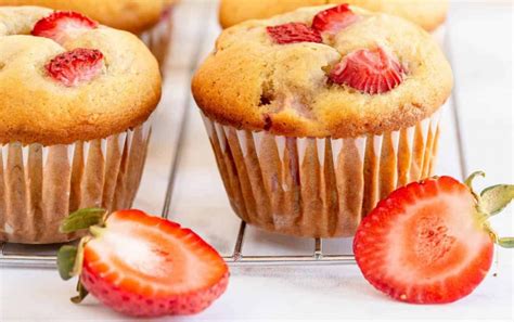 La Recette Facile De Muffins Aux Fraises Et Bananes