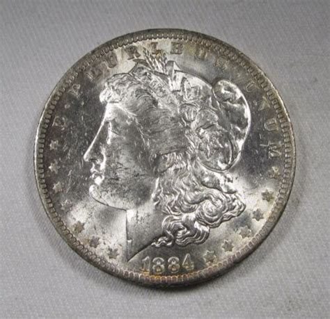 1884 O Silver Morgan Dollar CH UNC AM723 EBay