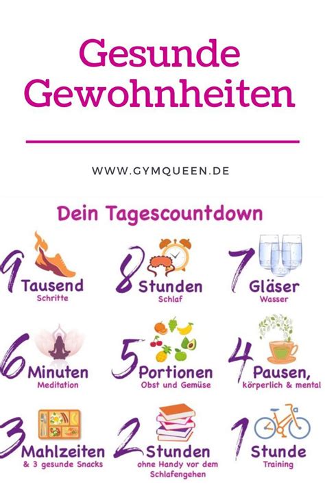 Gesunde Gewohnheiten Gesundheit Gesunde Gewohnheiten Gesundheit Und