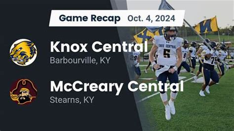 Football Game Preview Knox Central Panthers Vs Bell County Bobcats