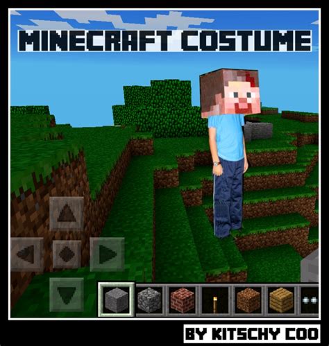 Handmade Dress Up Diy Minecraft Costume Tutorial Andreas Notebook