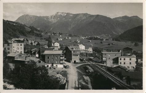 Overview Photo Of Klosters Dorf Switzerland Bernst Postcard