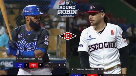 Resumen Tigres Del Licey Vs Leones Del Escogido Round Robin