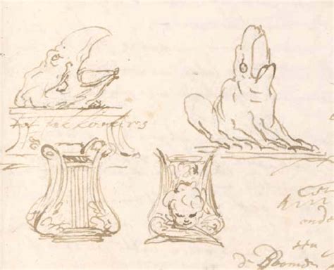 Philip Tideman Designs For Inkwells P Detail C Pen And