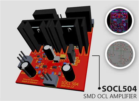 Power Amplifier SOCL 504 SMD Ver1.0 - Electronic Schematic