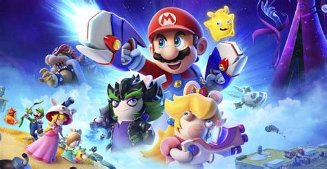 Mario Rabbids Sparks Of Hope Characters Wallpaper