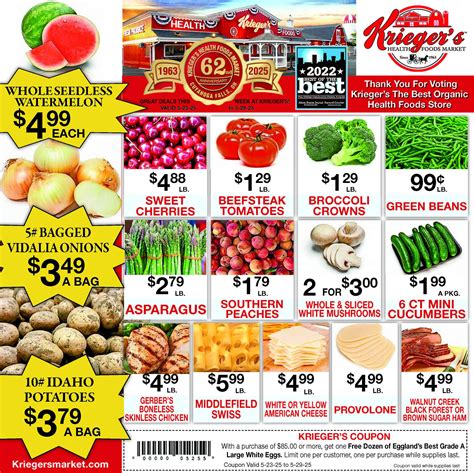 Krieger's - Freshness You Can Taste, Prices You’ll Love! -Every Week At