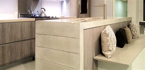 Snaidero Kitchen Display Hampton Ad Building Nyc Concrete Countertops By Jm Lifestyles