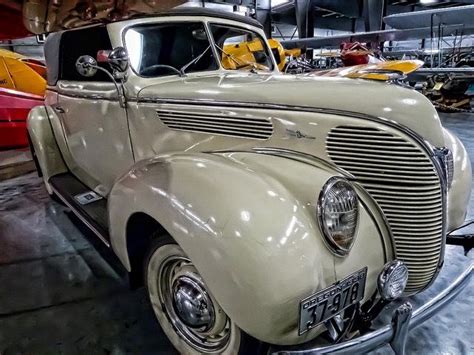 Original 1938 Ford Deluxe Club Cabriolet Factory Right Hand Drive From