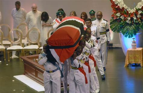 State funeral of former prime minister Basdeo Panday | Photo Gallery ...