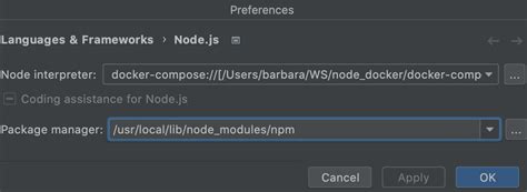 Node Js With Docker Compose Jetbrains Rider Documentation