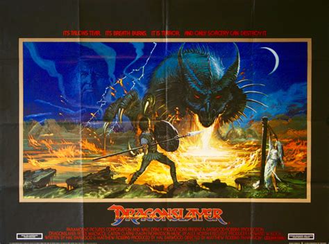 Dragonslayer Movie Poster - Rare Film Poster