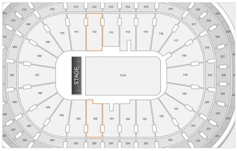 Montreal Bell Centre Detailed Seating Chart | Brokeasshome.com