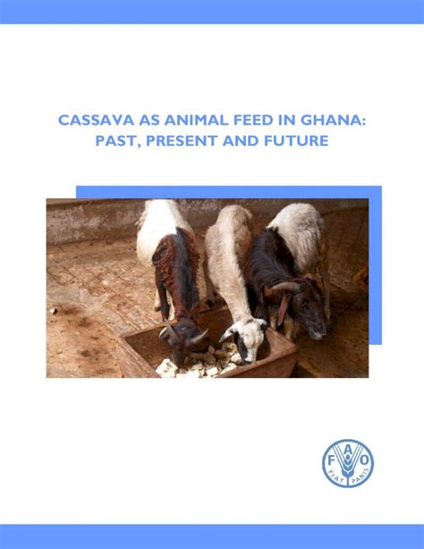 Pdf Cassava As Animal Feed In Ghana Past Present And Future