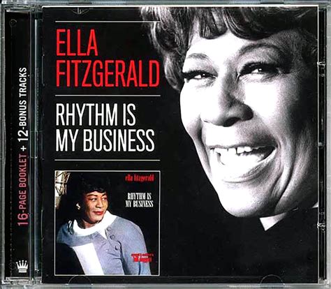 Rhythm is my business by Ella Fitzgerald, LP with themroc - Ref:117605057