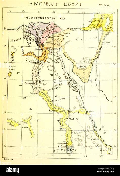 Mapa Antiguo Egipto Fotografías E Imágenes De Alta Resolución Alamy