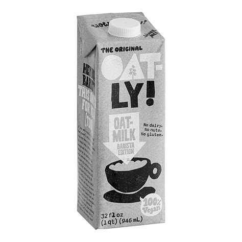 Oatly Barista Edition Oat Milk 32 Fl Oz 12 Case