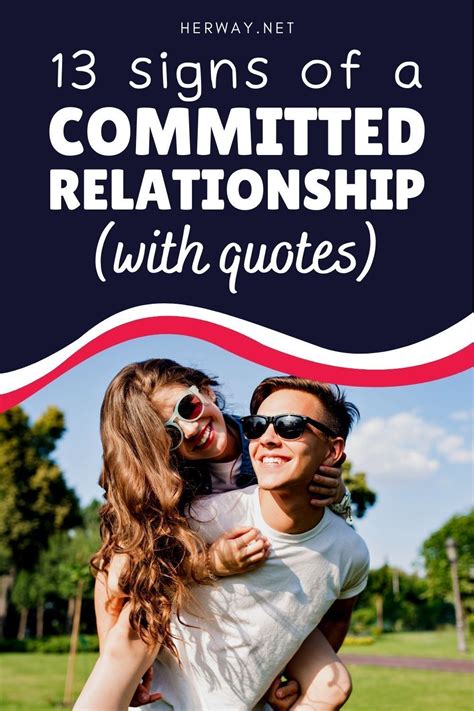 13 Signs Of A Committed Relationship With Quotes Committed