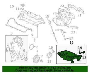 C A Pan Assembly Oil Honda Honda Car Parts