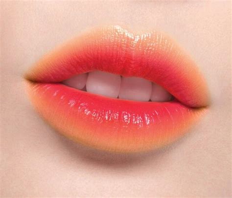 Sommer Make Up Looks Sommer Make Up Orange Lipstick Lipstick Art