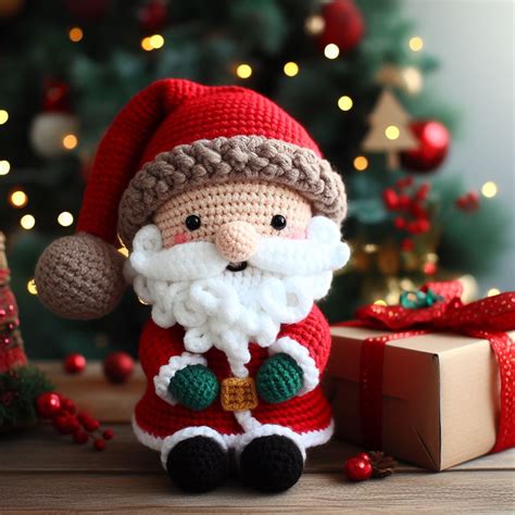 Cute Crochet Santa Claus Amigurumi Free Pattern Amigurumi