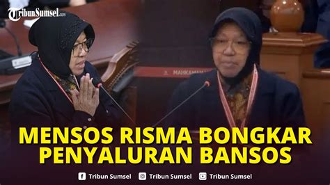 🔴suara Bergetar Mensos Risma Blak Blakan Soal Proses Penyaluran Bansos