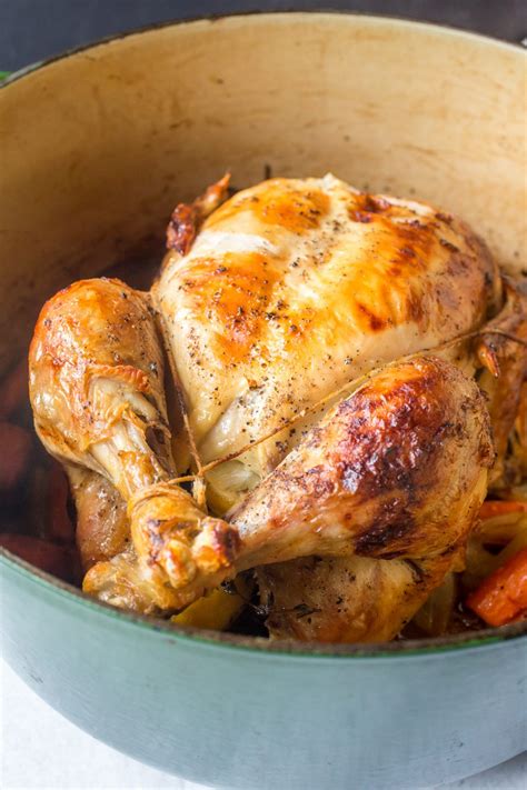 Dutch Oven Whole Roast Chicken Recipe Smells Like Home