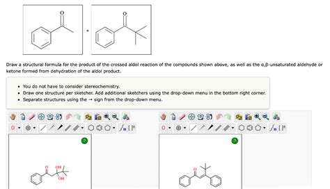 Solved Draw A Structural Formula For The Product Of The C