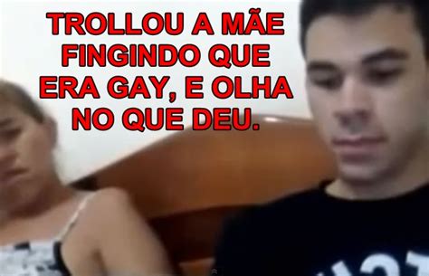 Barata Doidaa Trollou a mãe fingindo que era gay e olha no que deu