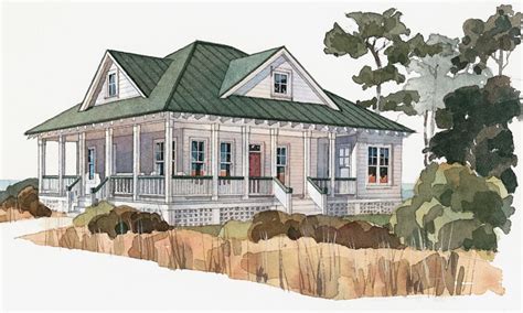 Low Country House Plans with Porches Low Country Cottage House Plans Low Country House Plans ...