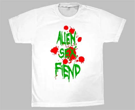 Alien Sex Fiend Banda Camisa Personalizada Algod O Mercadolivre