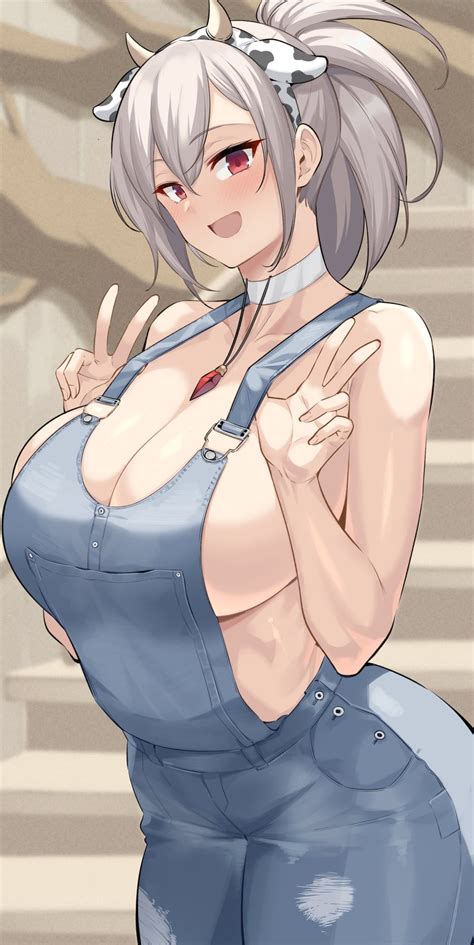 Naked Overalls Danbooru