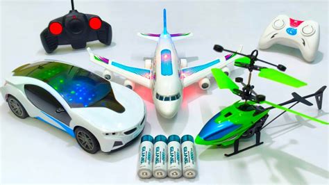 3D Lights Airbus A380 And 3D Lights Rc Car Also Rc Helicopter Airbus