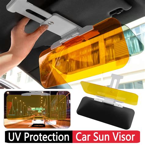 Extensiones De Visera Solar Para Coche Espejo De D A Antideslumbrante