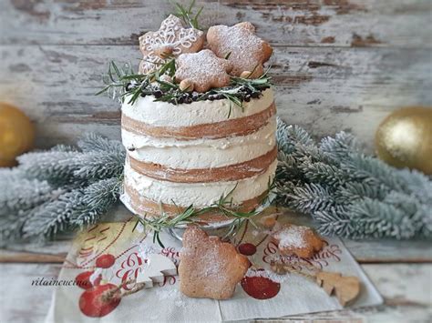 TORTA NATALIZIA NAKED CAKE Vitaincucina
