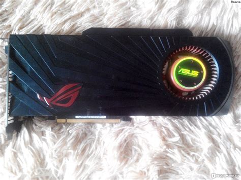 Видеокарта ASUS Matrix 5870 Platinum - «Крутая видеокарта своего ...