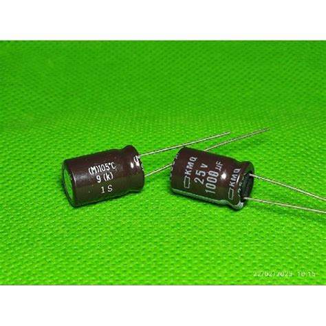 Jual Kapasitor Capasitor Elco Elko 1000uf 25v Original Nippon Chemicon Shopee Indonesia