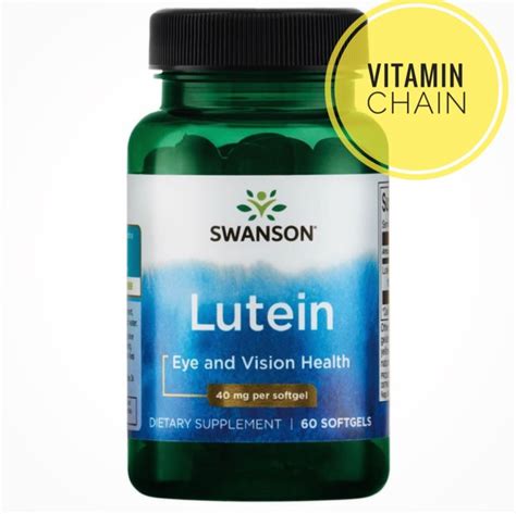 Swanson Lutein Lutein Bilberry 60 Softgels Lazada PH