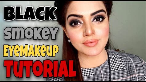 Black Smokey Eye Makeup Tutorial Youtube